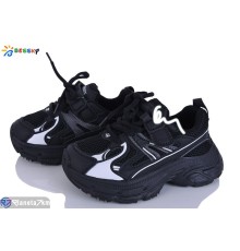 Дитячі кросівки на весну/осінь (8 пар р.26-31) чорний  "Bessky-Kellaifeng"