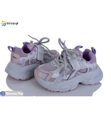 Дитячі кросівки на весну/осінь (8 пар р.26-31) фіолетовий  "Bessky-Kellaifeng"