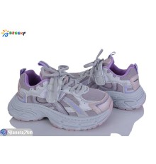 Дитячі кросівки на весну/осінь (8 пар р.32-37) фіолетовий  "Bessky-Kellaifeng"