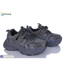 Дитячі кросівки на весну/осінь (8 пар р.32-37) сірий  "Bessky-Kellaifeng"