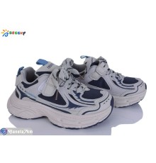 Дитячі кросівки на весну/осінь (8 пар р.32-37) сірий  "Bessky-Kellaifeng"