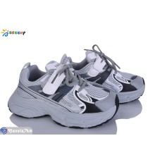 Дитячі кросівки на весну/осінь (8 пар р.32-37) сірий  "Bessky-Kellaifeng"