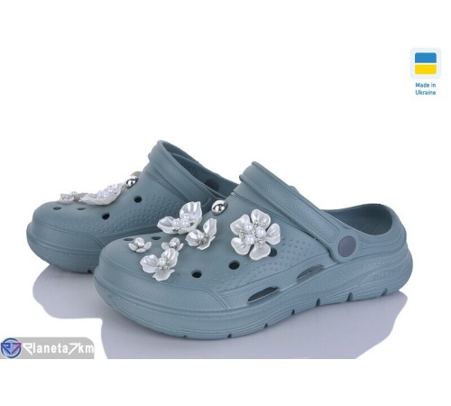 Кроки жіночі на літо (8 пар р.37-41) зелений  "LEO"