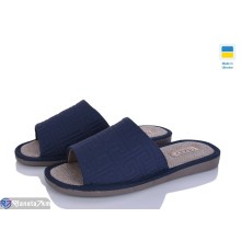 Тапки жіночі на весну/осінь (9 пар р.37-41) синій  "LEO"