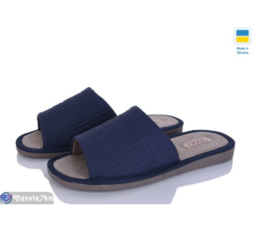 Тапки жіночі на весну/осінь (9 пар р.37-41) синій  "LEO"