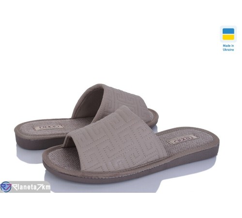 Тапки жіночі на весну/осінь (9 пар р.37-41) бежевий  "LEO"