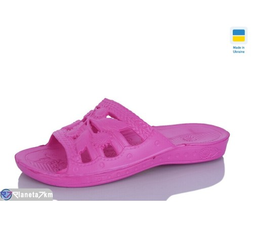 Шлепки жіночі на літо (6 пар р.36-41) рожевий  "LINKA"
