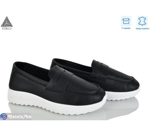 Туфлі жіночі на літо (8 пар р.36-41) чорний  "STILLI Group"