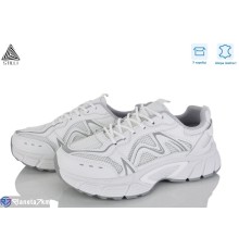 Кросівки жіночі на весну/осінь (8 пар р.36-41) білий  "STILLI Group"