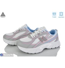 Кросівки жіночі на весну/осінь (8 пар р.36-41) сірий  "STILLI Group"