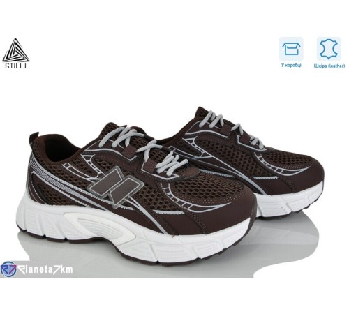 Кросівки жіночі на весну/осінь (8 пар р.36-41) коричневий  "STILLI Group"