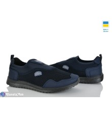 Кросівки чоловічі на весну/осінь (6 пар р.41-45) синій  "OLLA"