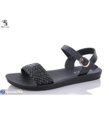 Босоніжки жіночі на літо (8 пар р.36-41) чорний  "Red Sun"