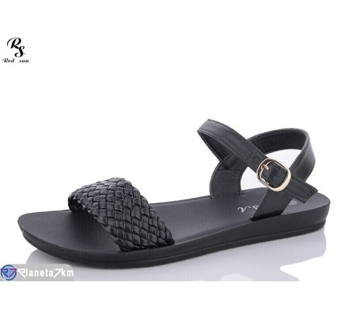 Босоніжки жіночі на літо (8 пар р.36-41) чорний  "Red Sun"