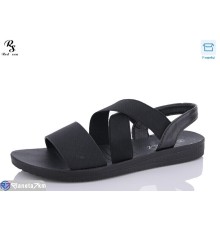 Босоніжки жіночі на літо (8 пар р.36-41) чорний  "Red Sun"