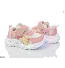 Дитячі кросівки на весну/осінь (8 пар р.21-26) рожевий  "Normashoes"