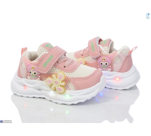 Дитячі кросівки на весну/осінь (8 пар р.21-26) рожевий  "Normashoes"