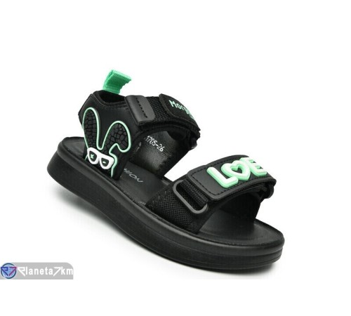 Дитячі босоніжки на літо (10 пар р.26-30) чорний  "Normashoes"