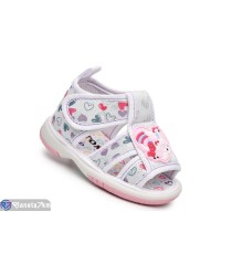 Дитячі босоніжки на літо (24 пар р.17-22) срібний  "Normashoes"