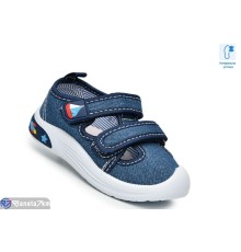 Сандалі дитячі на літо (12 пар р.22-27) синій  "Normashoes"