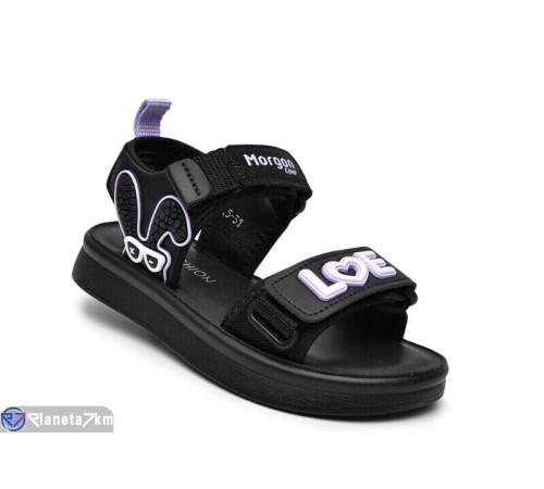 Дитячі босоніжки на літо (14 пар р.31-37) чорний  "Normashoes"