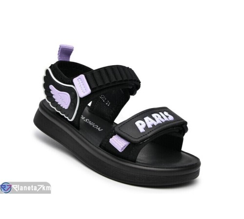 Дитячі босоніжки на літо (14 пар р.31-37) чорний  "Normashoes"