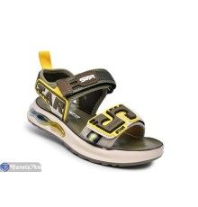 Сандалі дитячі на літо (14 пар р.31-37) хакі  "Normashoes"