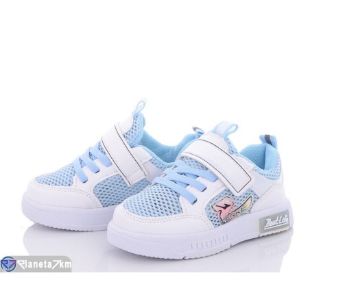 Дитячі кросівки на літо (6 пар р.21-26) блакитний  "HIGULA"