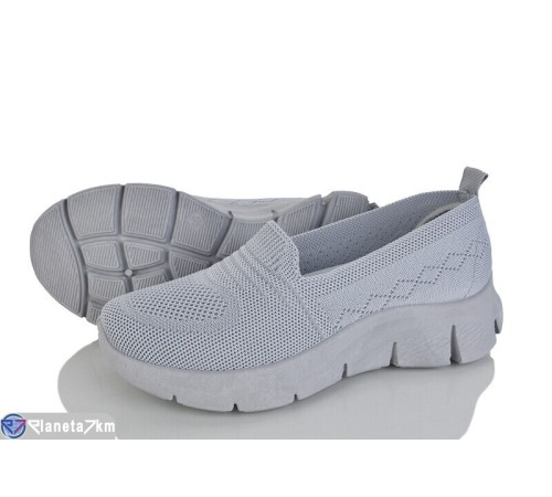 Сліпони жіночі на літо (8 пар р.36-41) сірий  "Vitta"