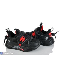 Дитячі кросівки на літо (5 пар р.27-30) чорний  "DOMINGO"