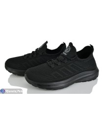 Кросівки чоловічі на літо (9 пар р.39-44) чорний  "DOMINGO"