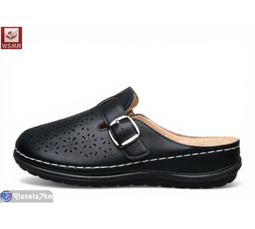 Шлепки жіночі на літо (8 пар р.37-42) чорний  "WSMR"