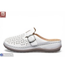 Шлепки жіночі на літо (8 пар р.37-42) білий  "WSMR"