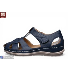 Босоніжки жіночі на літо (8 пар р.36-41) синій  "WSMR"