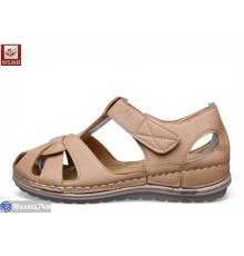 Босоніжки жіночі на літо (8 пар р.36-41) коричневий  "WSMR"