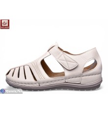 Босоніжки жіночі на літо (8 пар р.36-41) бежевий  "WSMR"