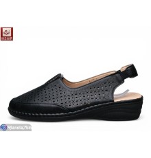 Босоніжки жіночі на літо (8 пар р.37-42) чорний  "WSMR"