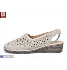 Босоніжки жіночі на літо (8 пар р.37-42) бежевий  "WSMR"