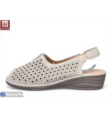 Босоніжки жіночі на літо (8 пар р.37-42) бежевий  "WSMR"