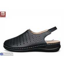 Босоніжки жіночі на літо (8 пар р.40-43) чорний  "WSMR"