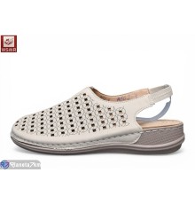 Босоніжки жіночі на літо (8 пар р.40-43) бежевий  "WSMR"