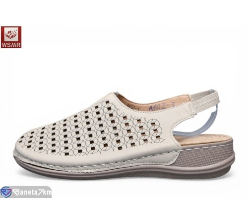 Босоніжки жіночі на літо (8 пар р.40-43) бежевий  "WSMR"