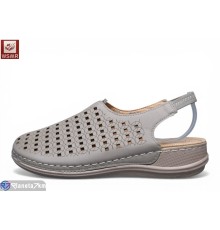 Босоніжки жіночі на літо (8 пар р.40-43) сірий  "WSMR"