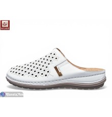 Шлепки жіночі на літо (8 пар р.40-43) білий  "WSMR"