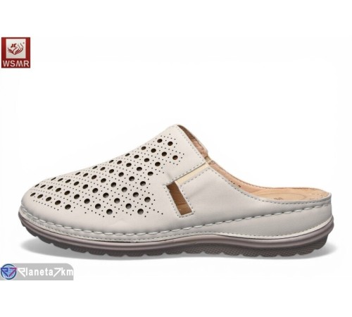 Шлепки жіночі на літо (8 пар р.40-43) бежевий  "WSMR"