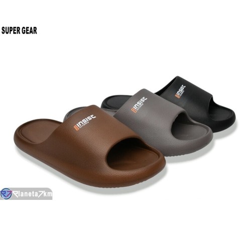 Шлепки чоловічі на літо (12 пар р.40-45) мікс  "Super Gear"