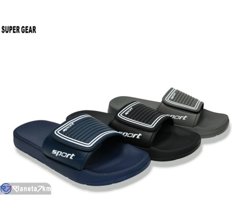 Шлепки чоловічі на літо (12 пар р.40-45) мікс  "Super Gear"