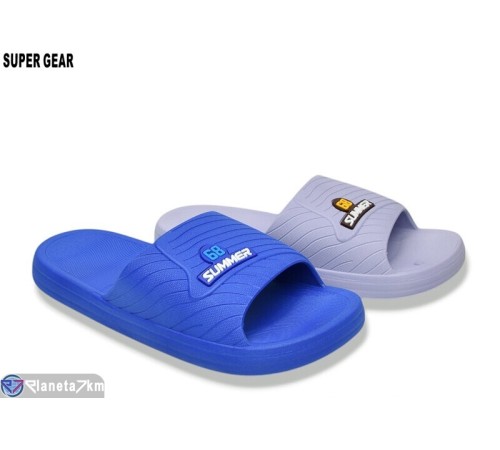 Шлепки чоловічі на літо (12 пар р.40-45) мікс  "Super Gear"