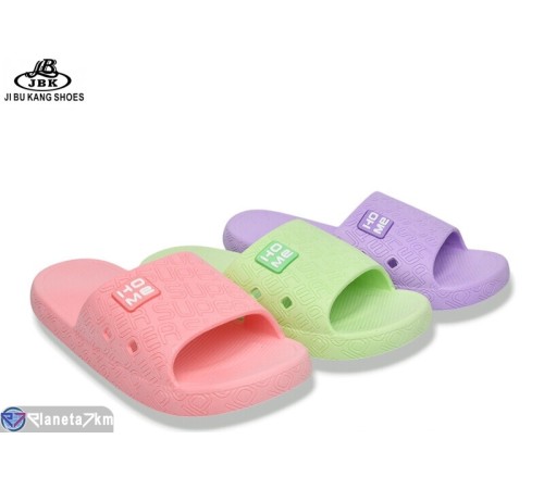 Шлепки жіночі на літо (12 пар р.36-41) мікс  "Jibukang"