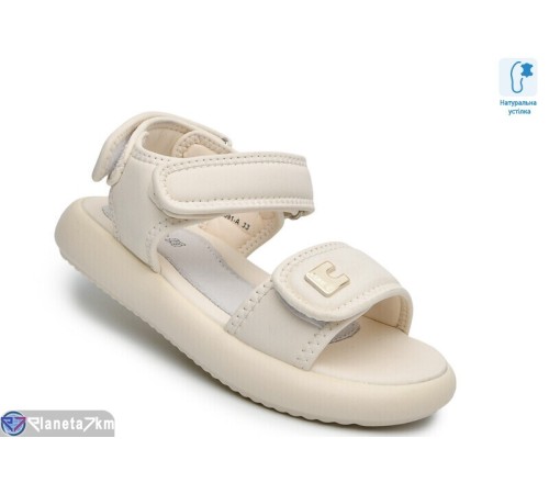 Дитячі босоніжки на літо (8 пар р.33-38) бежевий  "TOMMY"